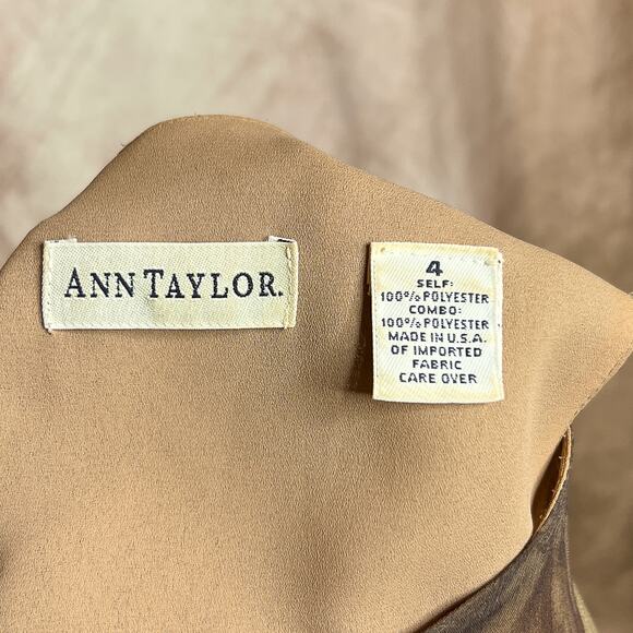 Ann Taylor Vintage 90s Floral Sleeveless Maxi Dress Empire Waist Fair Grunge Y2K - Picture 6 of 9